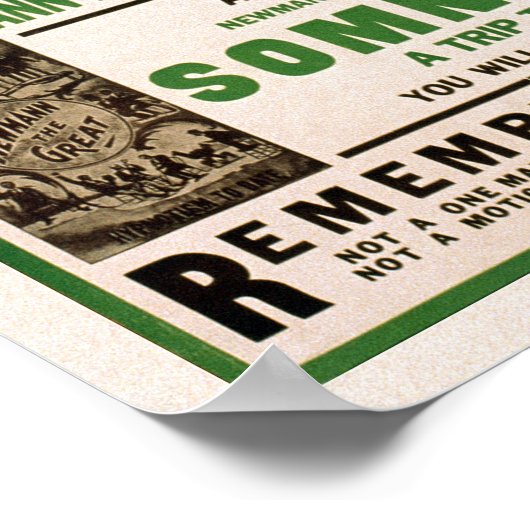 Meester Mentalist, 1930.  Magicus Poster (Hoek)