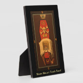 Meester Metselaar Trestle Bord Wandplaque Fotoplaat (Zijkant)