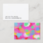 meester minimaal gereduceerd visitekaartje (Voorkant / Achterkant)