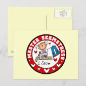 Meester Naaister Briefkaart (Voorkant / Achterkant)