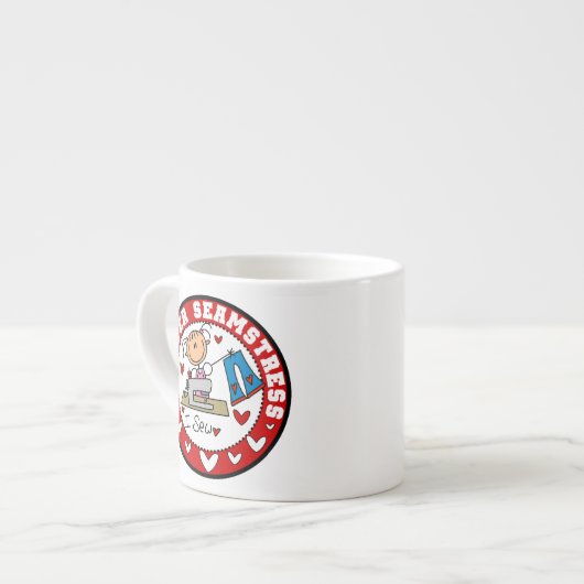 Meester Naaister Espresso Kop (Links)