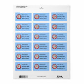 Meester Naaister Etiket (Full Sheet)