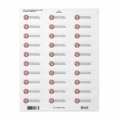 Meester Naaister Etiket (Full Sheet)