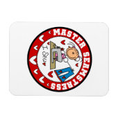 Meester Naaister Magneet (Horizontaal)