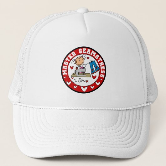 Meester Naaister Trucker Pet (Voorkant)