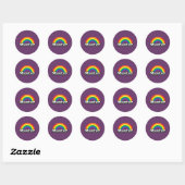 MEESTER PRIDE RONDE STICKER (Vel)