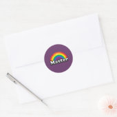 MEESTER PRIDE RONDE STICKER (Envelop)