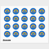 MEESTER PRIDE RONDE STICKER (Vel)