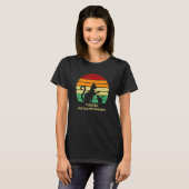 Meester Procrastinator Kat Humor Kitten Lui 1 T-shirt (Voorkant volledig)