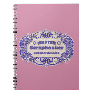 “Meester Scrapbooker Extraordinaire” Notitieboek