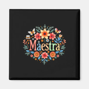 Meester Spaans Mexicaanse Leraar Mexico Cinco De M Magneet