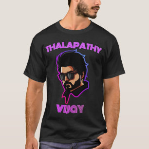 meester thalapathy vijay illustratie tri-blend t-shirt