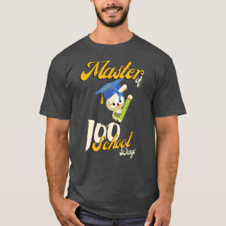 Meester Van 100 Schooldagen Grappig 100 Schooldage T-shirt