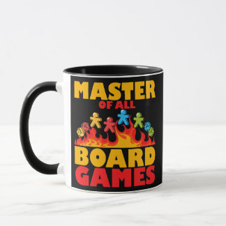 meester van alle spellen in de game night Outfit Mok