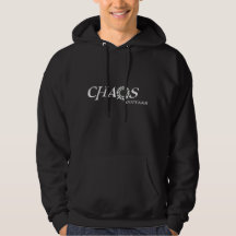Meester van Chaos in Green Hoodie