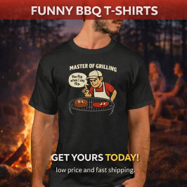 Meester van de Gril | Grappige BBQ T-shirt