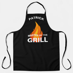 Meester van de grill, gepersonaliseerde vader #Fat Schort