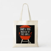 Meester van de grill papa grillen tote bag (Achterkant)