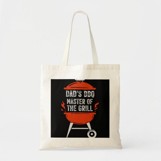 Meester van de grill papa grillen tote bag (Voorkant)