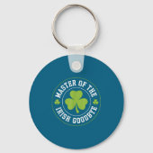 Meester van de Ierse Afscheid Grappige St. Patrick Sleutelhanger (Voorkant)