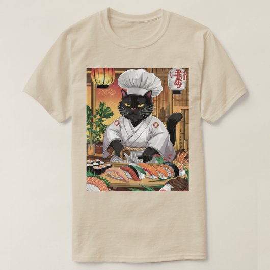 Meester van de Japanse keuken T-shirt (Design voorkant)