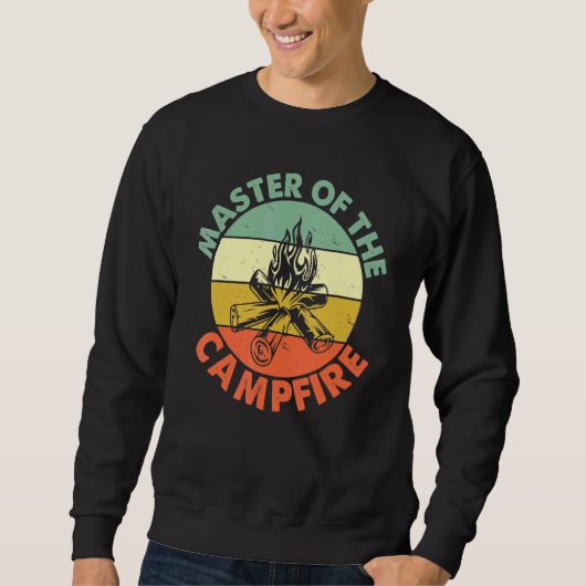 Meester van de kampeerkamer van papa. trui (Voorkant)
