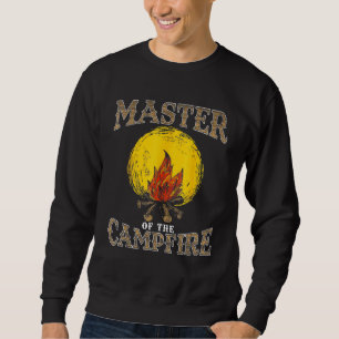 Meester van de kampvuur-kampeervampier trui