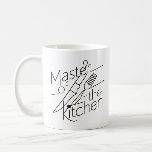 meester van de keuken Culinary Groove Koffiemok (Links)