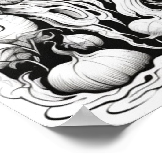 Meester van de pompoen pleister kleur het zelf poster (Hoek)