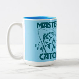 Meester van de vangst aangepaste SVG grafische T-s Tweekleurige Koffiemok