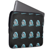 Meester van de weg en reel laptop sleeve (Voorkant Rechts)