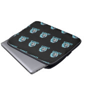 Meester van de weg en reel laptop sleeve (Voorkant onderkant)