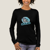 Meester van de weg en reel Tri-Blend shirt (Voorkant)