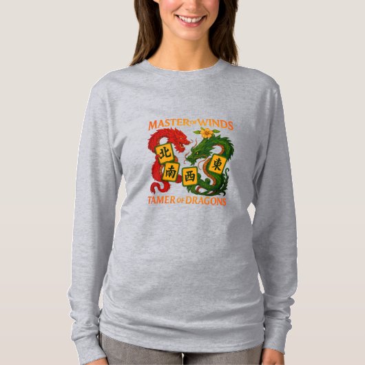 Meester van de winden temmer van draken Dames T-shirt (Voorkant)