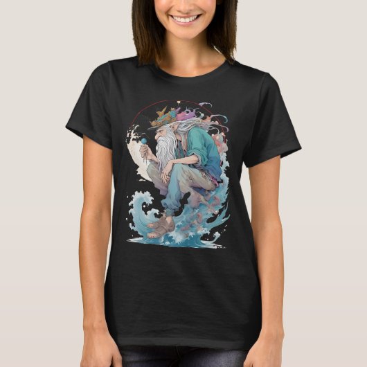 meester van de zee t-shirt (Voorkant)