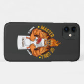 Meester van Grill Fathers Day Gift BBQ Chef Dad Case-Mate iPhone Case (Achterkant (horizontaal))