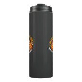 Meester van Grill Fathers Day Gift BBQ Chef Dad Thermosbeker (Voorkant)