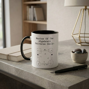 Meester van het algebraïsche universum   Dagelijks Magische Mok