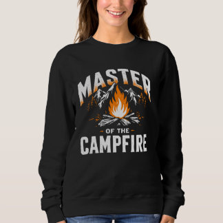 Meester van het kampvuur Camper Dad Camping Mounta Trui