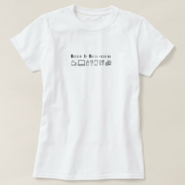 Meester Van Multi-Taking Grappig Mam Leven T-shirt