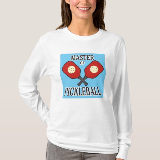 Meester van Pickleball T-shirt (Voorkant)