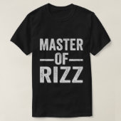 Meester van Rizz De Rizzler Rizz Grappige meme cit T-shirt (Design voorkant)