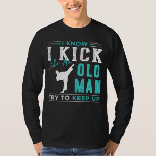 Meester van Taekwondo Wijsheid: Blijf op de hoogte T-shirt
