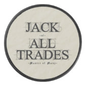 Meester van veel beroepen hockey puck (Voorkant)