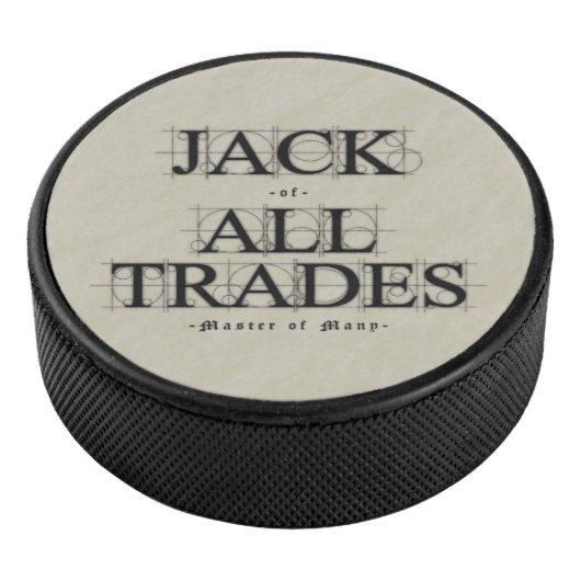 Meester van veel beroepen hockey puck (3/4)