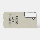 Meester van vele beroepen - samsung galaxy hoesje (Achterkant horizontaal)