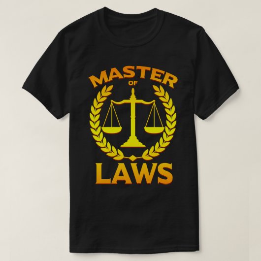 Meester van wetten t-shirt (Design voorkant)