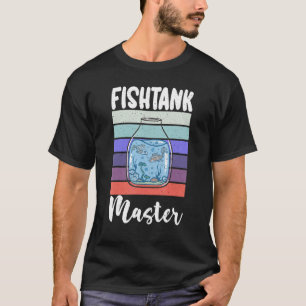 Meester vissen eigenaar van het aquarium t-shirt