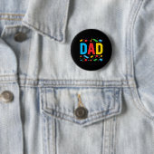 Meesterbouwer bouwstenen Familie vader Ronde Button 5,7 Cm (In situ)