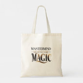 Meesterbrein achter de magie tote bag (Achterkant)